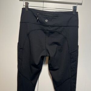 Lululemon leggings with pockets - Black - Size 6